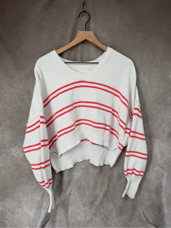 aerie Sweaters - Aerie Beyond Cropped Sweater Stripped